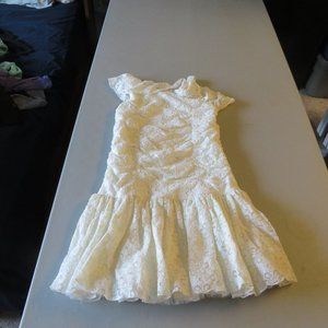 White Amy Byer Dress Size 12